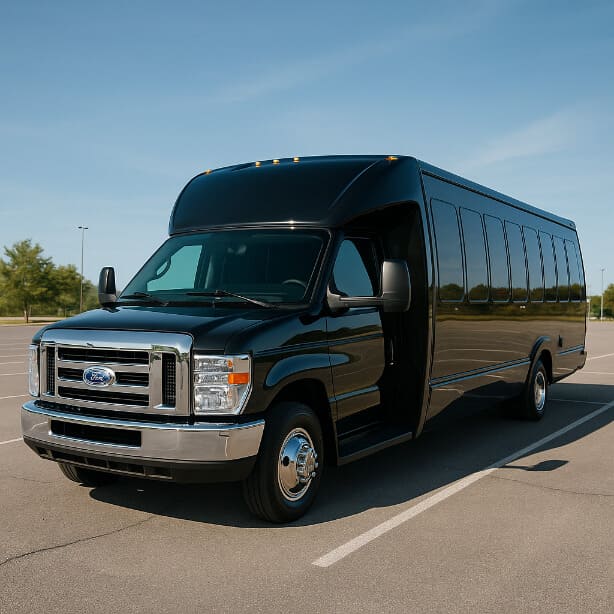 Norwalk Shuttle Bus Rentals 18 Passenger Shuttle Bus