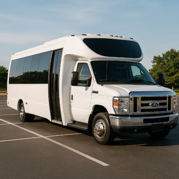 Norwalk Shuttle Bus Rentals 20 Passenger Shuttle Bus