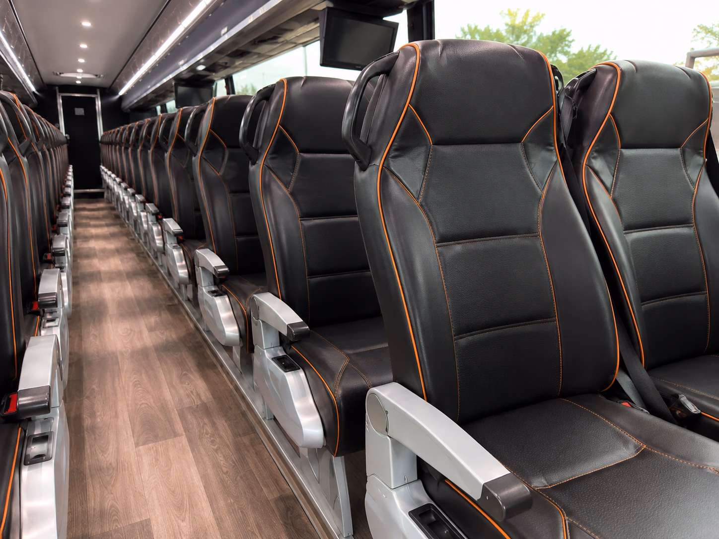 norwalk construction and film crew shuttle buses